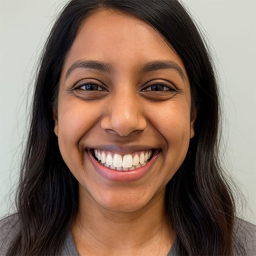 Virtual Consultation Smile Image Example - Smile Portrait